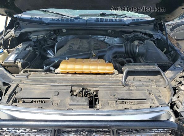 1FTEW1EGXGFA63064 2016 FORD F150 Black უკანა სალონის ხედი
