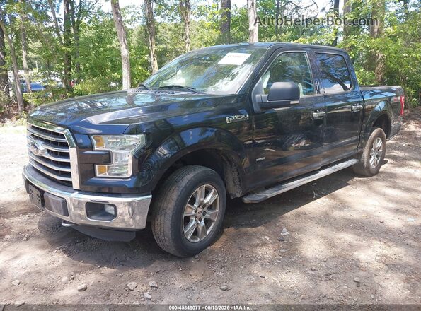 1FTEW1EGXGKF87886 2016 FORD F150 Черный Передняя левая четверть