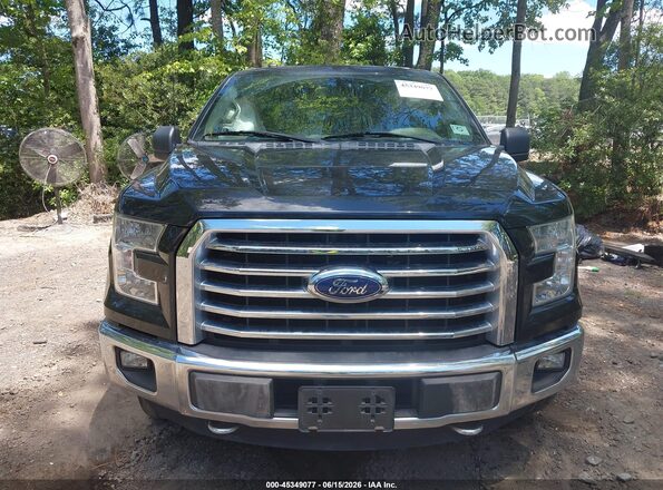 1FTEW1EGXGKF87886 2016 FORD F150 Черный Вид щитка приборов