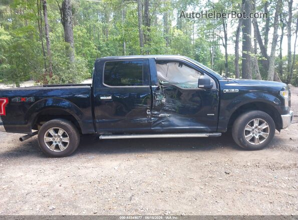 1FTEW1EGXGKF87886 2016 FORD F150 Черный Вид задней части салона