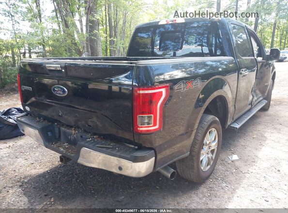 1FTEW1EGXGKF87886 2016 FORD F150 Черный Задняя правая четверть