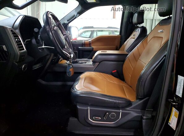 1FTEW1EGXHFA43432 2017 FORD F150 Black Vista interior delantera
