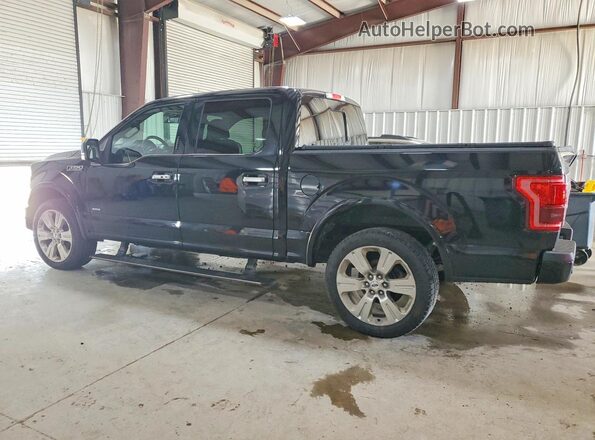 1FTEW1EGXHFA43432 2017 FORD F150 Black Trasero izquierdo