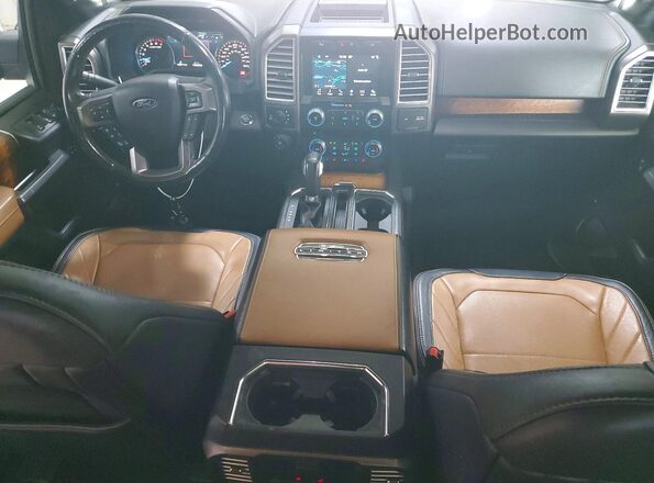 1FTEW1EGXHFA43432 2017 FORD F150 Black Vista del salpicadero