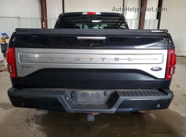 1FTEW1EGXHFA43432 2017 FORD F150 Black Vista trasera