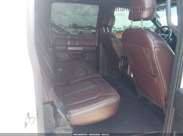 1FTEW1EGXHFA71537 2017 FORD F150 White VIN კოდის სტიკერის ხედი