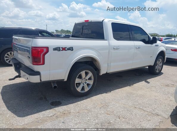 1FTEW1EGXHFA71537 2017 FORD F150 White უკანა მარჯვენა