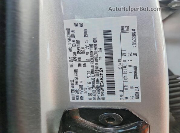 1FTEW1EGXJKC41229 2018 FORD F150 Silver 