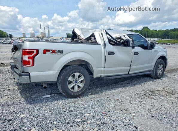 1FTEW1EGXJKC43031 2018 FORD F150 Silver Հետևի աջ