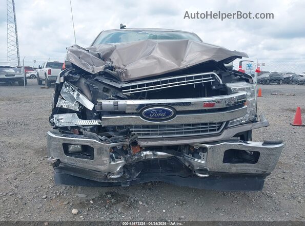 1FTEW1EGXJKF69167 2018 FORD F150 Brown Vista frontal