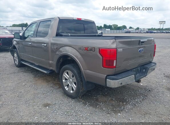 1FTEW1EGXJKF69167 2018 FORD F150 Brown Trasero izquierdo