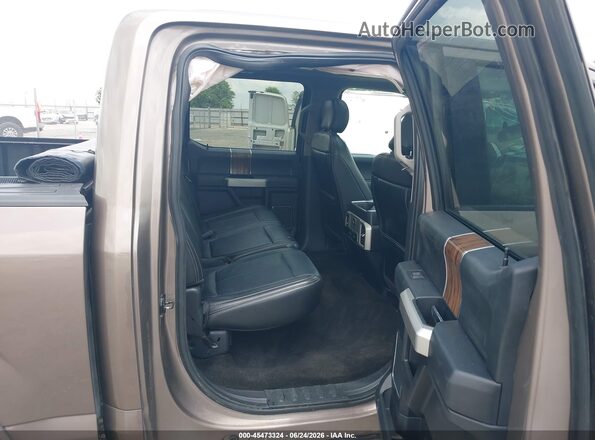 1FTEW1EGXJKF69167 2018 FORD F150 Brown Vista de la etiqueta del VIN