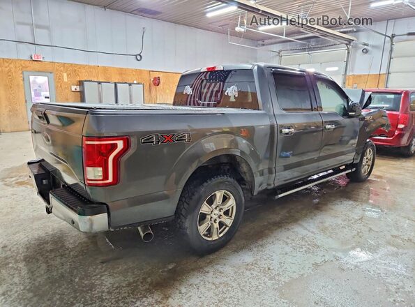 1FTEW1EP0GFD53202 2016 FORD F150 Silver Задня права чверть