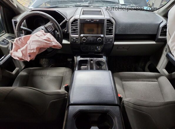 1FTEW1EP0GFD53202 2016 FORD F150 Silver Вид панелі приладів