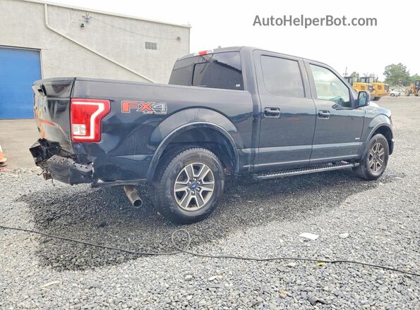 1FTEW1EP0HFA18054 2017 FORD F150 Black Rear right