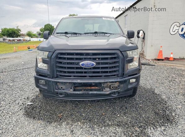 1FTEW1EP0HFA18054 2017 FORD F150 Black Front view