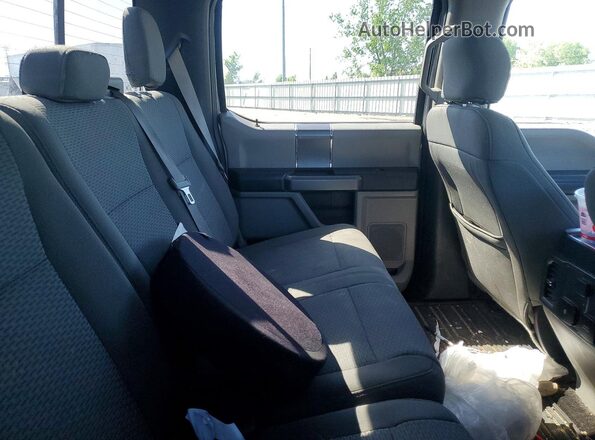 1FTEW1EP0HFC45017 2017 FORD F150 Silver უკანა სავარძლების ხედი