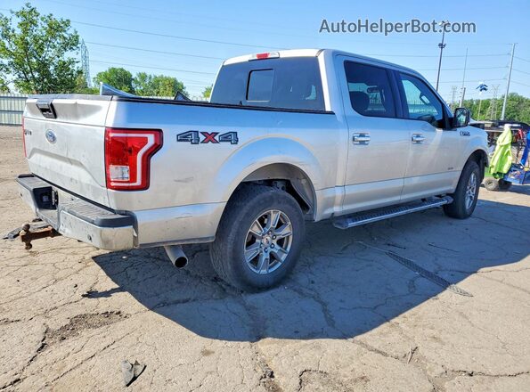 1FTEW1EP0HFC45017 2017 FORD F150 Silver უკანა მარჯვენა