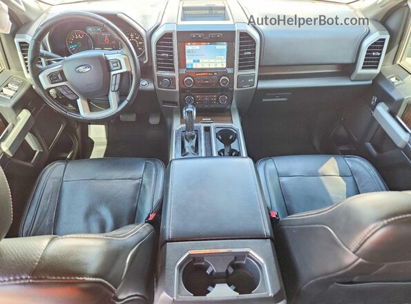 1FTEW1EP0HKC75853 2017 FORD F150 White Առջևի վահանակի տեսք