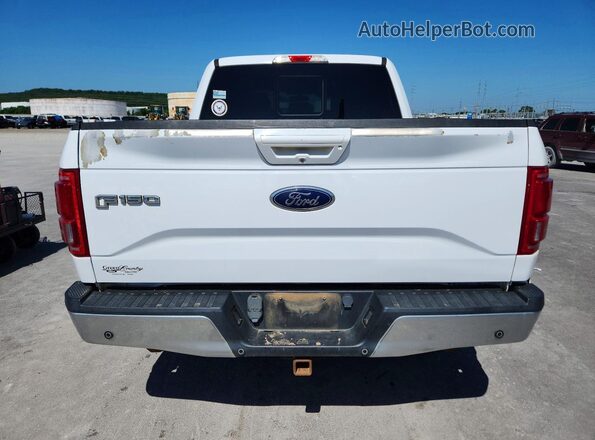 1FTEW1EP0HKC75853 2017 FORD F150 White Հետևի տեսք