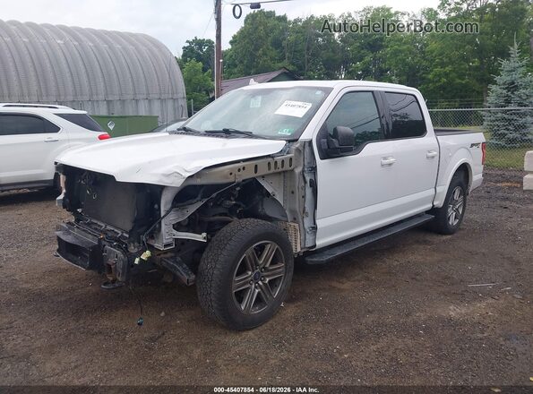 1FTEW1EP0JFD58195 2018 FORD F150 White Vista tres cuartos delantera izquierda