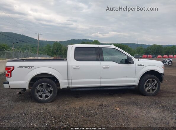1FTEW1EP0JFD58195 2018 FORD F150 White Vista interior de 360 grados