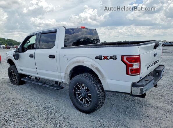 1FTEW1EP0JKC72523 2018 FORD F150 White Tył lewy