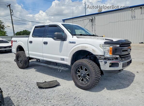 1FTEW1EP0JKC72523 2018 FORD F150 White Przód prawy