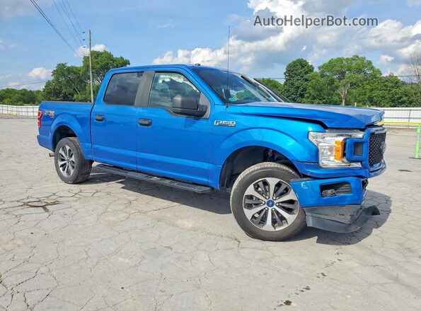 1FTEW1EP0KFA39106 2019 FORD F150 Blue 