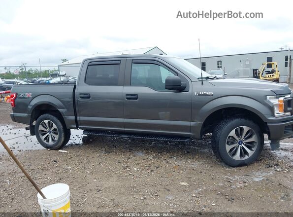 1FTEW1EP0KFC05821 2019 FORD F150 Gray Widok wnętrza z tyłu