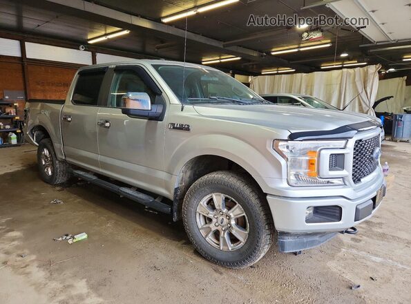1FTEW1EP0KFC54548 2019 FORD F150 Silver Передня права чверть