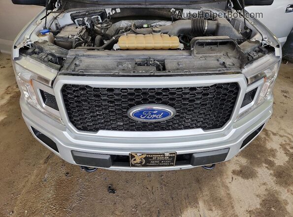 1FTEW1EP0KFC54548 2019 FORD F150 Silver Вид задньої частини салону