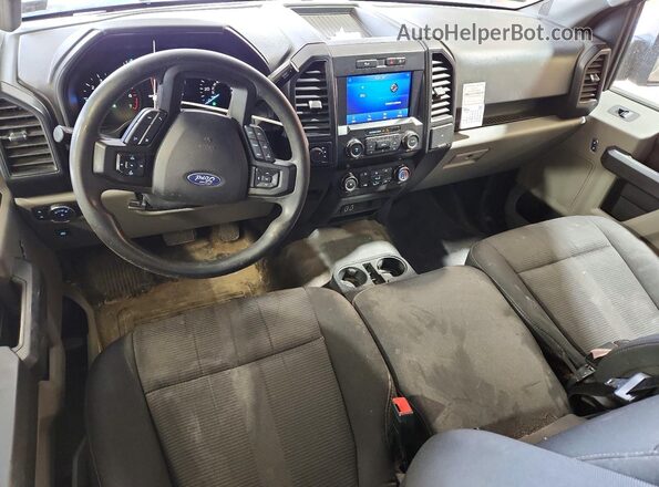 1FTEW1EP0KFC54548 2019 FORD F150 Silver Вид панелі приладів