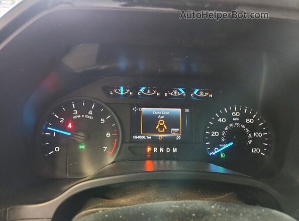1FTEW1EP0KFC54548 2019 FORD F150 Silver Вид щитка приладів