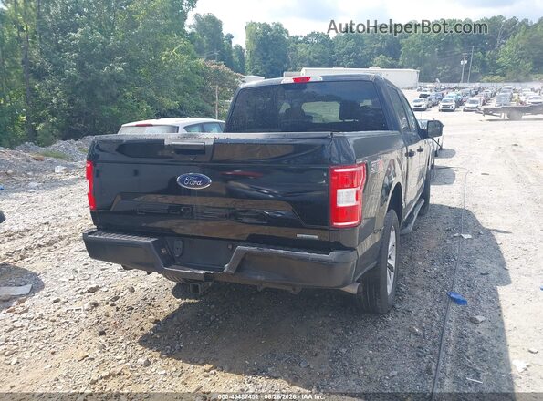 1FTEW1EP0KKC00643 2019 FORD F150 Черный Задняя правая четверть