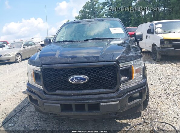 1FTEW1EP0KKC00643 2019 FORD F150 Черный Вид щитка приборов