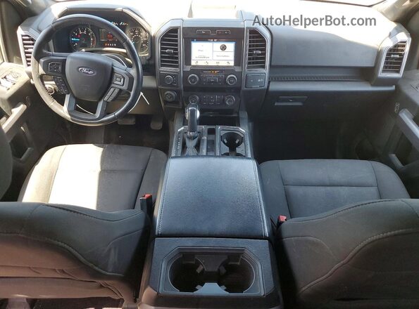 1FTEW1EP0KKD72140 2019 FORD F150 Blue Vista del salpicadero