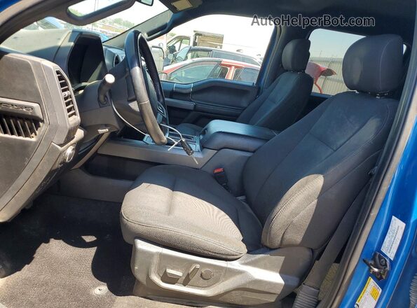 1FTEW1EP0KKD72140 2019 FORD F150 Blue Vista interior delantera
