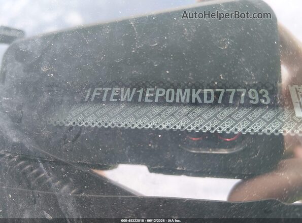 1FTEW1EP0MKD77793 2021 FORD F150 Серый Вид подкапотного пространства
