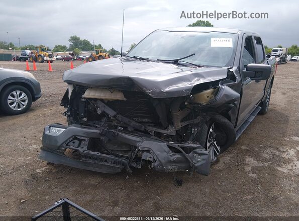 1FTEW1EP0MKD77793 2021 FORD F150 Серый Вид спереди