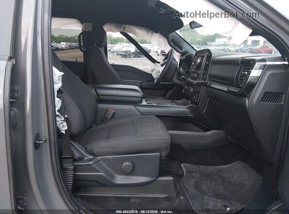 1FTEW1EP0MKD77793 2021 FORD F150 Серый Вид салона спереди