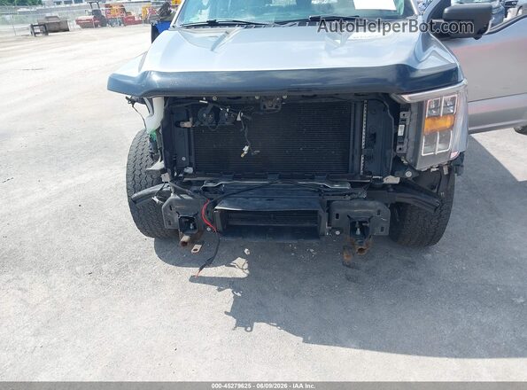 1FTEW1EP0MKE75156 2021 FORD F150 Silver Դիմացի տեսք