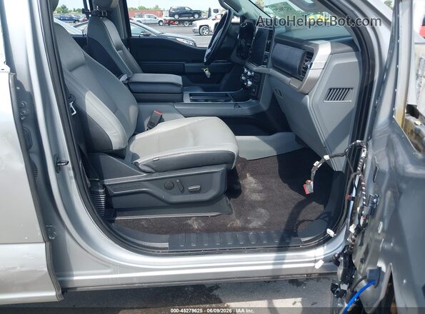 1FTEW1EP0MKE75156 2021 FORD F150 Silver Սալոնի դիմացի տեսք