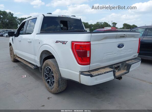 1FTEW1EP0NKF09632 2022 FORD F150 White Tył lewy