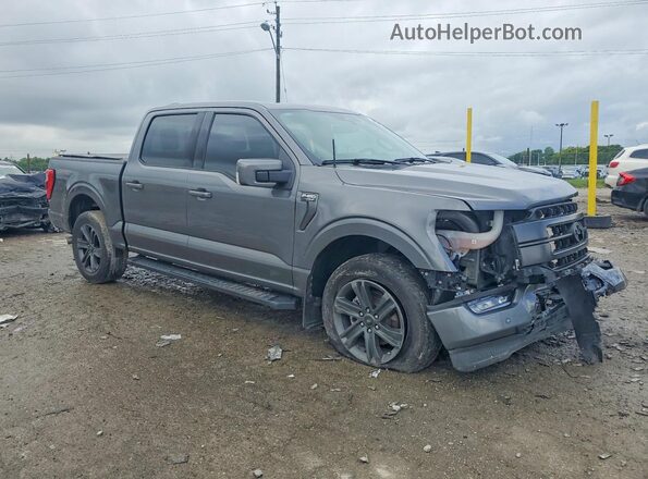 1FTEW1EP0PKD64112 2023 FORD F150 Gray Przód prawy