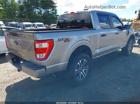 1FTEW1EP0PKF86102 2023 FORD F150 Silver Задня права чверть