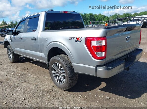 1FTEW1EP0PKF86102 2023 FORD F150 Silver Задня ліва чверть