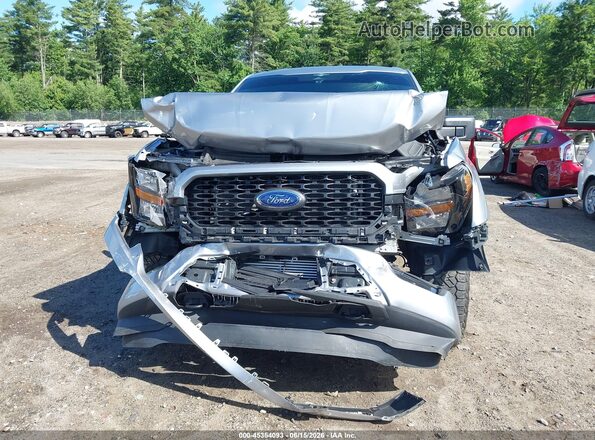 1FTEW1EP0PKF86102 2023 FORD F150 Silver Вид задньої частини салону