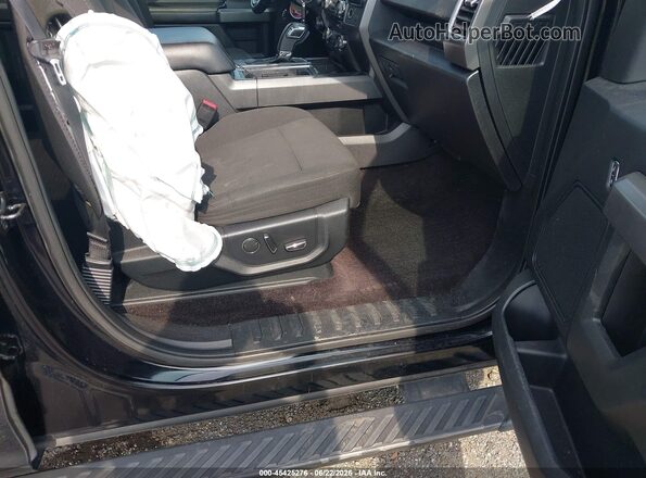 1FTEW1EP1GFB40128 2016 FORD F150 Black Front interior view
