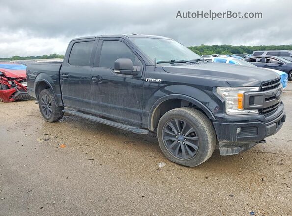 1FTEW1EP1JFB25684 2018 FORD F150 Black Առջևի աջ